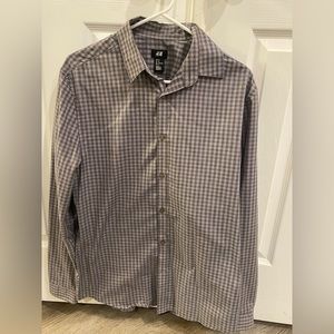 H&M men’s slim fit button up